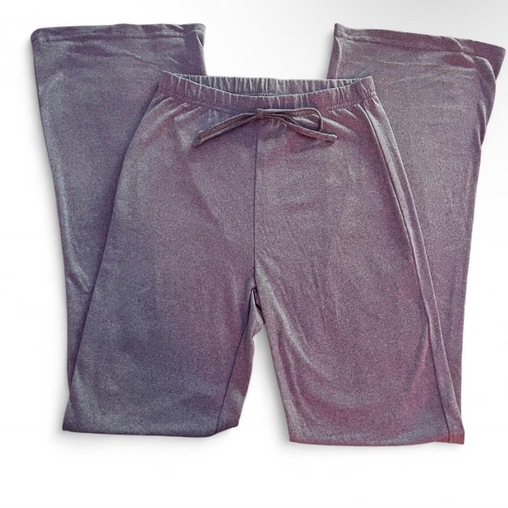 Shimmering Gray Lounge Pants